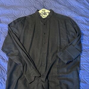 Black Button-Up Shirt